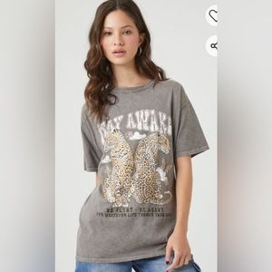 Forever 21 Stay Awake Graphic Tee ISO